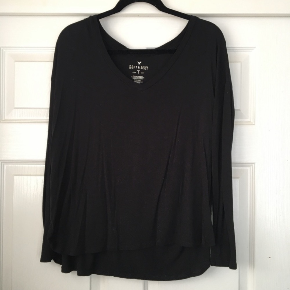 AMERICAN EAGLE SOFT & SEXY SHIRT | LONG SLEEVE